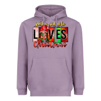 Lavender just a girl who loves christmas Heavyweight Hoodie - CowhideDigitalArt