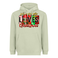 Matcha just a girl who loves christmas Heavyweight Hoodie - CowhideDigitalArt