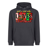 Smoke just a girl who loves christmas Heavyweight Hoodie - CowhideDigitalArt