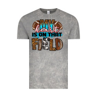 Cloud Rock my heart is on that field football Vintage Tee - RanaPortraitStore