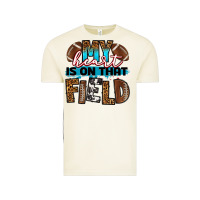 Vintage Arctic my heart is on that field football Vintage Tee - RanaPortraitStore