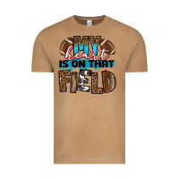 Vintage Camel my heart is on that field football Vintage Tee - RanaPortraitStore