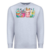 Heather Grey easter day coffee gnome Premium Sweatshirt - CowhideDigitalArt