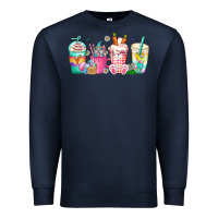 Navy easter day coffee gnome Premium Sweatshirt - CowhideDigitalArt