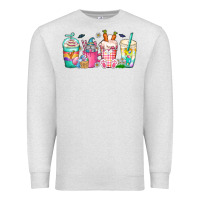 Oatmeal Heather easter day coffee gnome Premium Sweatshirt - CowhideDigitalArt