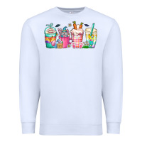 White easter day coffee gnome Premium Sweatshirt - CowhideDigitalArt