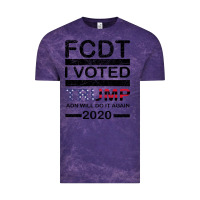 Cloud Purple hell yeah i voted trump and will do it again 2020 Vintage Tee - Bettercallsaul