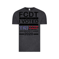 Vintage Black hell yeah i voted trump and will do it again 2020 Vintage Tee - Bettercallsaul
