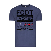 Vintage Denim hell yeah i voted trump and will do it again 2020 Vintage Tee - Bettercallsaul