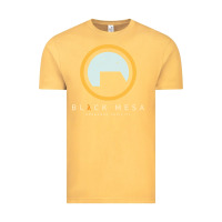 Vintage Mustard Black Mesa Research Facility T-Shirt Vintage Tee - maiPhamDesign