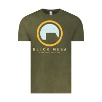 Vintage Olive Black Mesa Research Facility T-Shirt Vintage Tee - maiPhamDesign