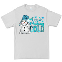 Dove Grey i'm so freaking cold bbs Premium Tee - BundleAndBundleShop