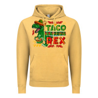 Vintage Mustard Tacosaurus Rex Vintage Hoodie - texasbilliewilder