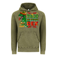 Vintage Olive Tacosaurus Rex Vintage Hoodie - texasbilliewilder