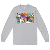 Moon Dust Cat coffee cups Long Sleeve Tee - HowdyJamesFarm