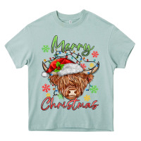 Arona merry christmas cow Heavy Core Tee - MaliasSmallBusiness