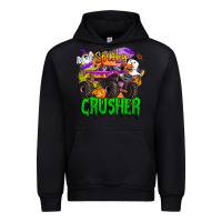 Black spooky crusher monster truck Urban Hoodie - BarkalooDesign