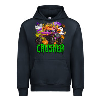 Navy spooky crusher monster truck Urban Hoodie - BarkalooDesign