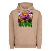 Pigment Burro spooky crusher monster truck Urban Hoodie - BarkalooDesign