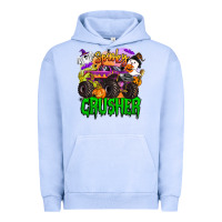 Pigment Grape Ice spooky crusher monster truck Urban Hoodie - BarkalooDesign