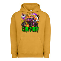 Pigment Peanut Butter spooky crusher monster truck Urban Hoodie - BarkalooDesign