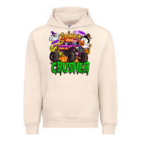 Sandshell spooky crusher monster truck Urban Hoodie - BarkalooDesign