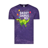 Cloud Purple Mens Daddysaurus T Rex Dinosaur Daddy Family Matching Gifts Idea Vintage Tee - maiPhamDesign