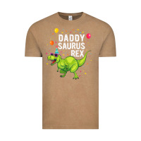 Vintage Coffee Mens Daddysaurus T Rex Dinosaur Daddy Family Matching Gifts Idea Vintage Tee - maiPhamDesign