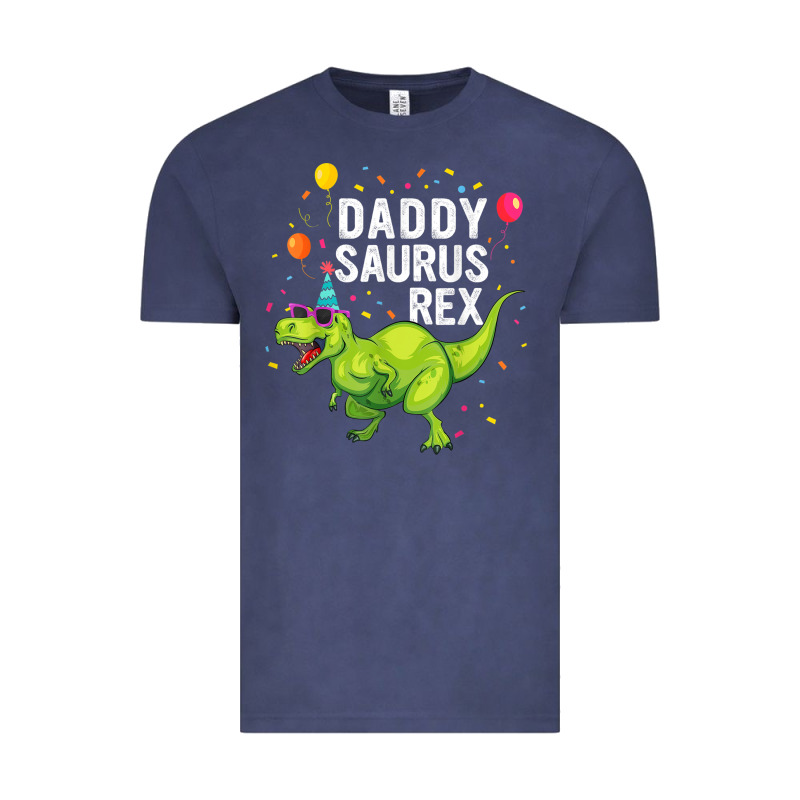 Mens Daddysaurus T Rex Dinosaur Daddy Family Matching Gifts Idea Vintage Tee by maiPhamDesign | Teevron