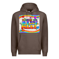 Coffee Always An Ally Pride LGBTQ+ Tumbler Premium Hoodie - BundleAndBundleShop