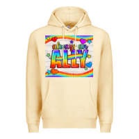Pina Colada Always An Ally Pride LGBTQ+ Tumbler Premium Hoodie - BundleAndBundleShop