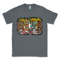 Charcoal Heather mama western Classic Tee - RacoonDesign