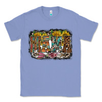 Colony Blue mama western Classic Tee - RacoonDesign
