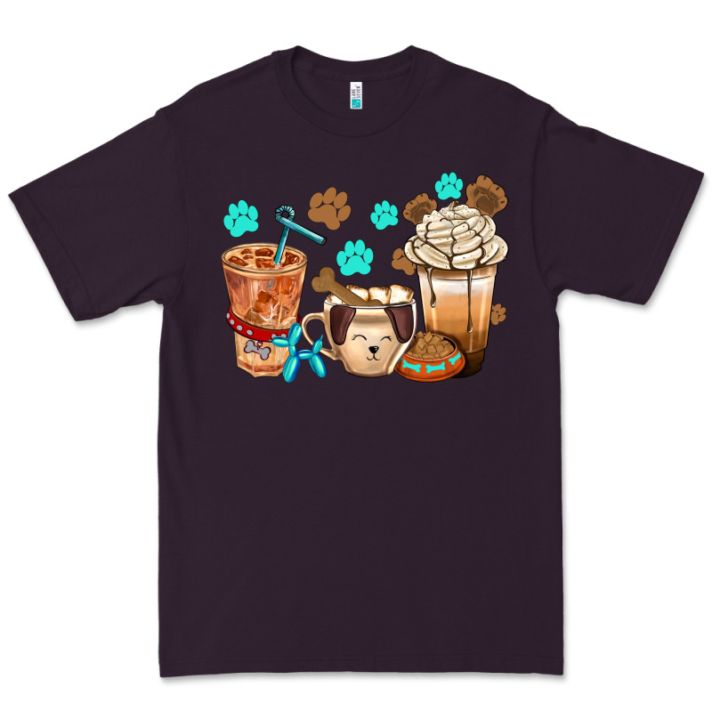 Dog Coffee Cups With  Food Container Bbs Premium Tee by BundleAndBundleShop | Teevron