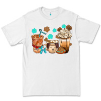 White dog coffee cups with  food container bbs Premium Tee - BundleAndBundleShop