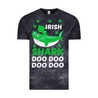 Irish Shark Doo Doo Doo Saint Patricks Day Vintage Tee | Teevron