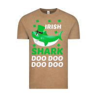Vintage Coffee Irish Shark Doo Doo Doo Saint Patricks Day Vintage Tee - Bettercallsaul