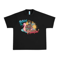 Black Bitches be floatin' skeleton summer Urban Heavy Tee - NancyCooperArtShop