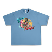 Pebble Blue Bitches be floatin' skeleton summer Urban Heavy Tee - NancyCooperArtShop