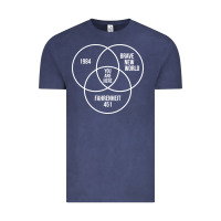 Vintage Denim 1984 Brave New World Fahrenheit 451 Conspiracy T-Shirt Vintage Tee - maiPhamDesign