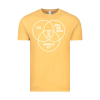 Vintage Mustard 1984 Brave New World Fahrenheit 451 Conspiracy T-Shirt Vintage Tee - maiPhamDesign