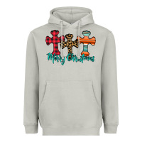Moon Dust merry Christmas cross Heavyweight Hoodie - CowhideDigitalArt