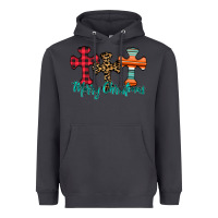 Smoke merry Christmas cross Heavyweight Hoodie - CowhideDigitalArt