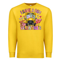 Lemon i have a bus full of valentines Premium Sweatshirt - CowhideDigitalArt