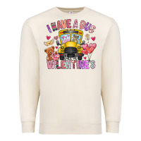 Sandshell i have a bus full of valentines Premium Sweatshirt - CowhideDigitalArt