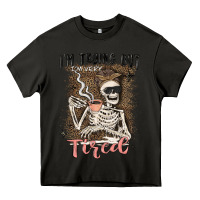 Asphalt im trying but tired Heavy Core Tee - MaliasSmallBusiness