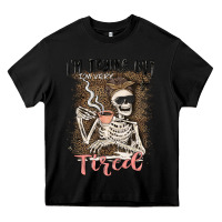 Black im trying but tired Heavy Core Tee - MaliasSmallBusiness