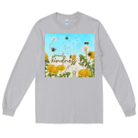 Moon Dust spread kindness with dandelions Long Sleeve Tee - TumblerDesignByShophia