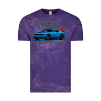 Cloud Purple Blue Challenger RT T-Shirt Vintage Tee - maiPhamDesign