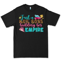Black just a nail boss building her empire bbs Premium Tee - BundleAndBundleShop